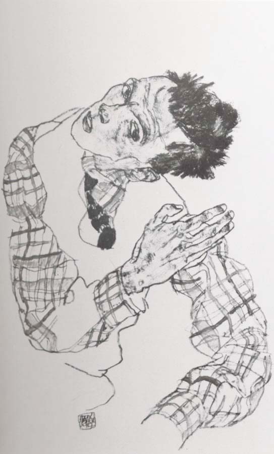 Self Portrait with Checkered shirt